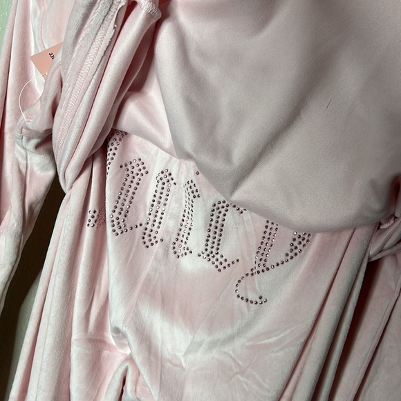 Juicy Couture Y2K Rhinestones Vetvet Fleece Lounge set - Picture 10 of 10